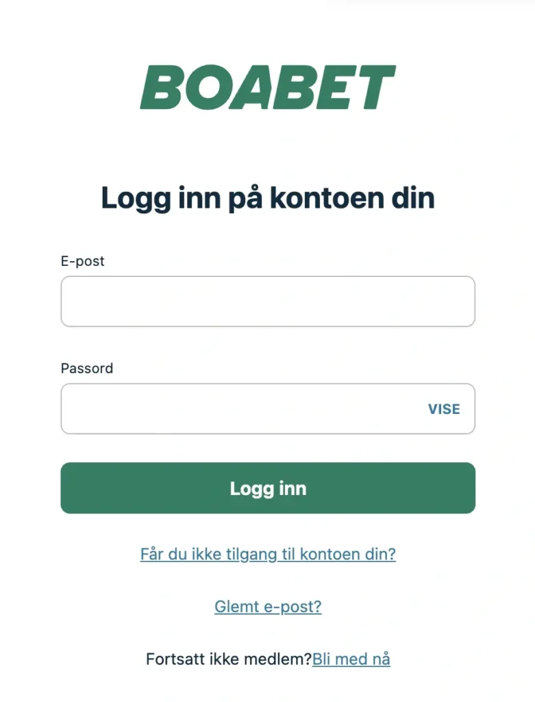 boa bet login